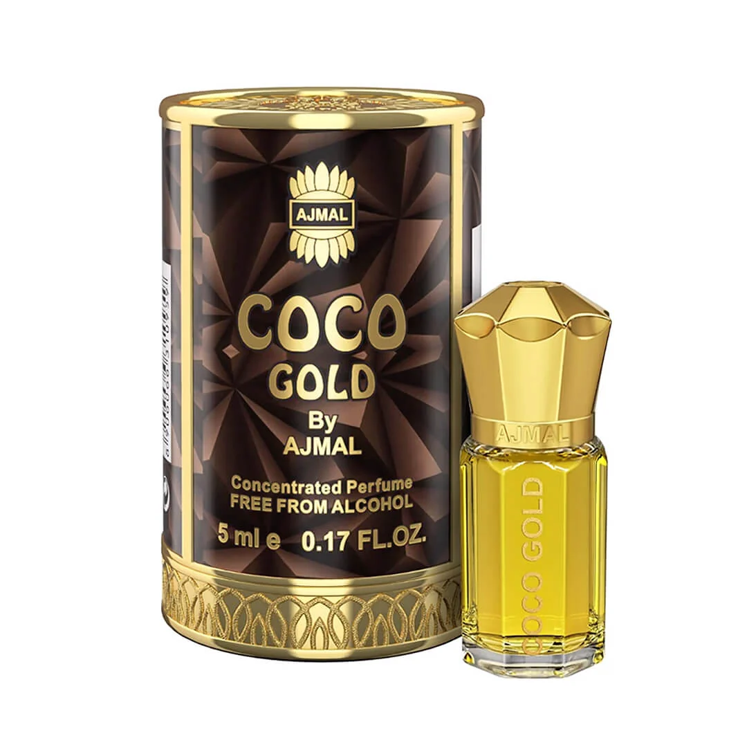 Ajmal Coco Gold Non-Alcoholic Attar