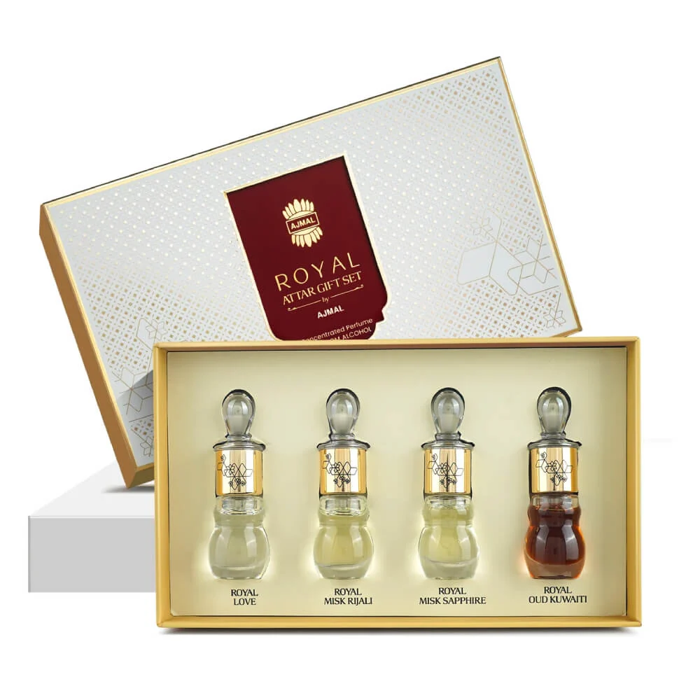Ajmal Royal Non-Alcoholic Attar Gift Set Unisex
